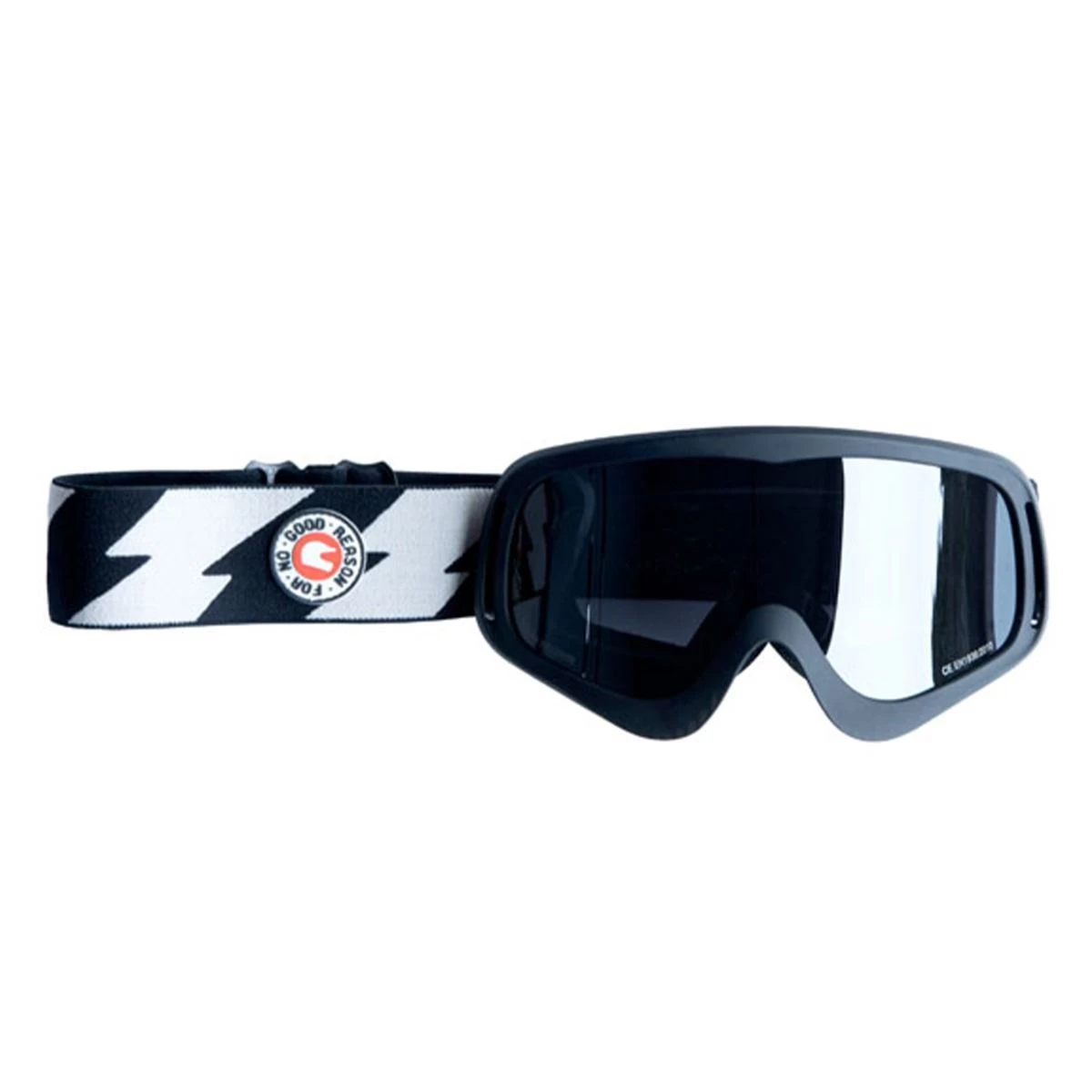 Roeg Peruna Goggles - Bolts Off White / Black 1 Roeg Peruna Goggles - Bolts Off White / Black