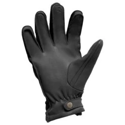 BROGER ALASKA LEATHER GLOVES - BLACK -Ride Style Shop br glv alaska 1 3