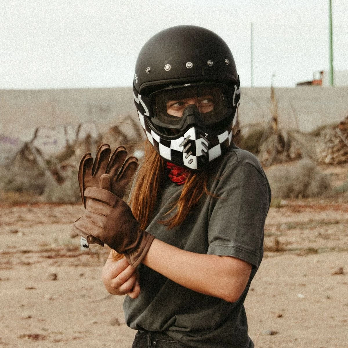 BROGER ALASKA WOMENS LEATHER GLOVES - BROWN 2 BROGER ALASKA WOMENS LEATHER GLOVES - BROWN - Image 2