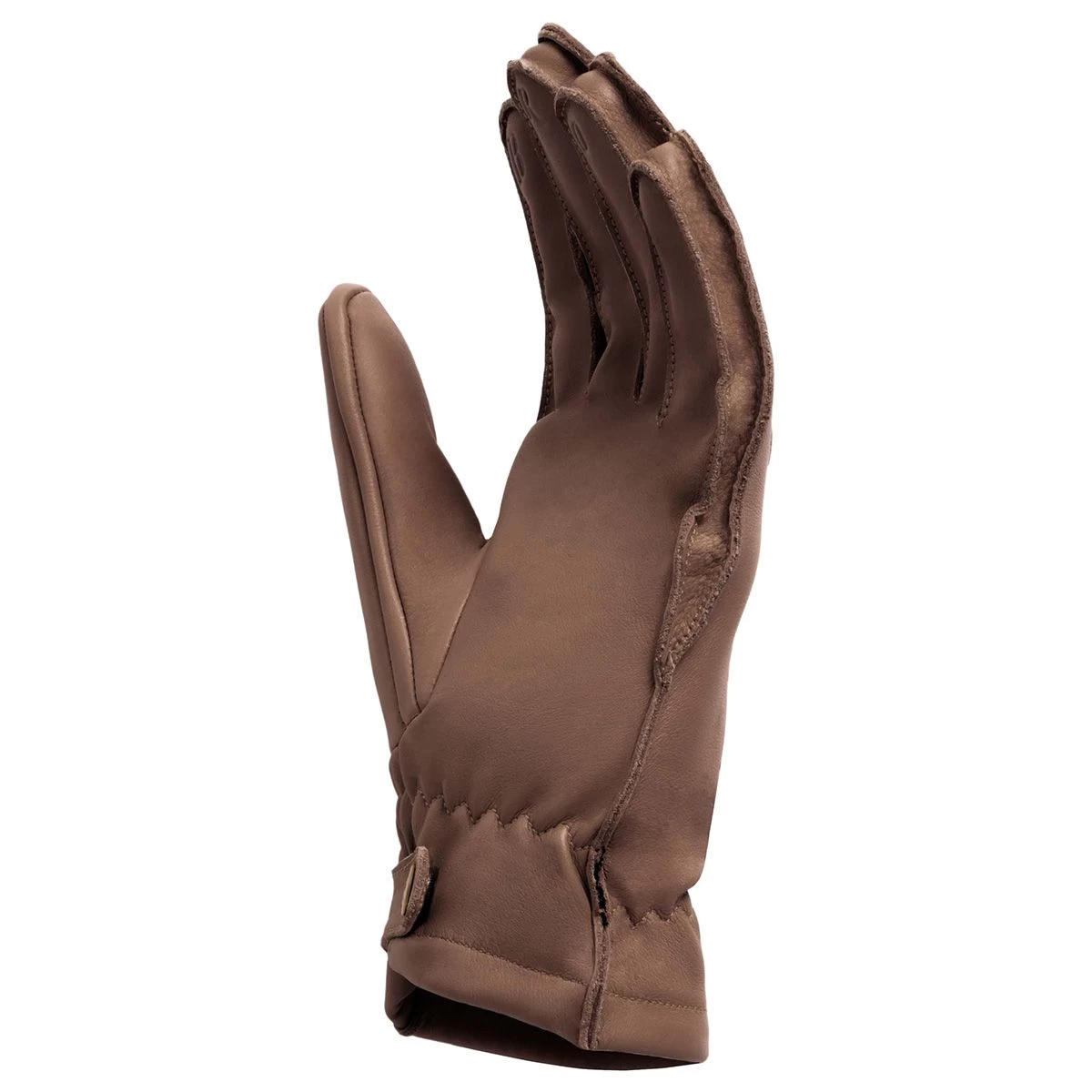 BROGER ALASKA WOMENS LEATHER GLOVES - BROWN 4 BROGER ALASKA WOMENS LEATHER GLOVES - BROWN - Image 4