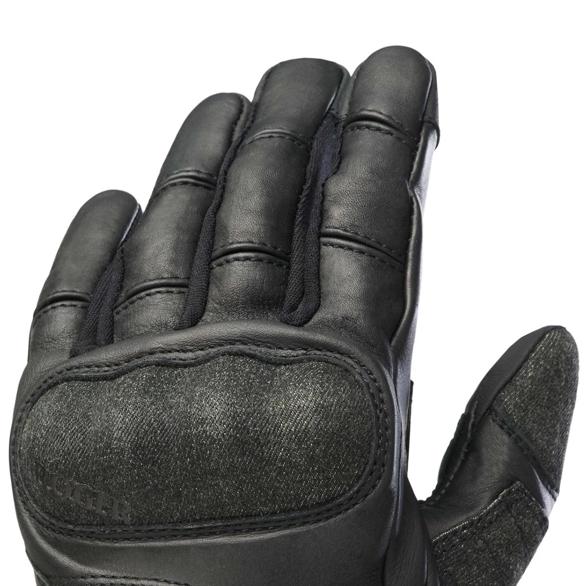 BROGER FLORIDA WOMENS LEATHER GLOVES - BLACK 3 BROGER FLORIDA WOMENS LEATHER GLOVES - BLACK - Image 3