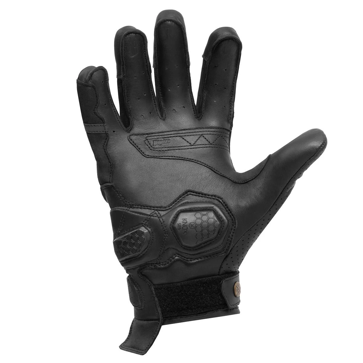 BROGER OHIO LEATHER GLOVES - BLACK 2 BROGER OHIO LEATHER GLOVES - BLACK - Image 2