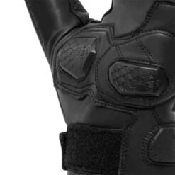 BROGER OHIO LEATHER GLOVES - BLACK 9 BROGER OHIO LEATHER GLOVES - BLACK -Ride Style Shop br glv ohio 1 4