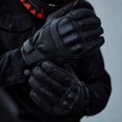 BROGER OHIO LEATHER GLOVES - BLACK 11 BROGER OHIO LEATHER GLOVES - BLACK -Ride Style Shop br glv ohio 1 6