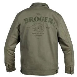 Broger Montana Jacket - Olive Green -Ride Style Shop br tj montana 62 3