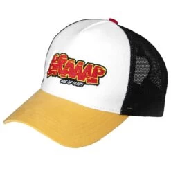 AGE OF GLORY BRAAAP TRUCKER CAP - WHITE / YELLOW / BLACK
