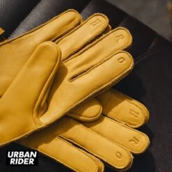 BROGER ALASKA LEATHER GLOVES - SAND -Ride Style Shop broger alaska leather gloves sand bro