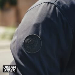 Broger California Jacket - Navy Blue / Black -Ride Style Shop broger california jacket navy blue black detail