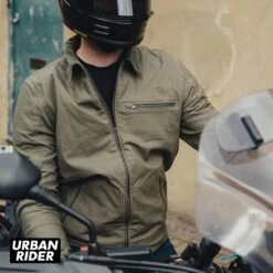 Broger Montana Jacket - Olive Green -Ride Style Shop broger montana jacket olive green fronton