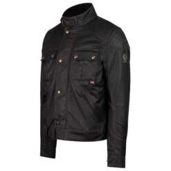 Belstaff Brooklands Pro Wax Jacket - Black -Ride Style Shop brooklands pro 3 72