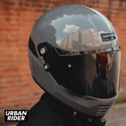 ByCity Rider 06 Helmet - Gloss Grey -Ride Style Shop bycity rider 06 helmet matt grey road