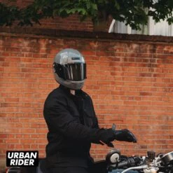 ByCity Rider 06 Helmet - Gloss Grey -Ride Style Shop bycity rider 06 helmet matt grey wall