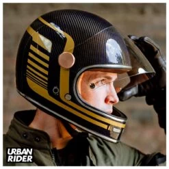 ByCity Roadster Carbon II Helmet - Carbon / Blue -Ride Style Shop bycity roadster carbon ii helmet carbon blue 6