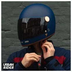 ByCity Roadster II Helmet - Matt Blue -Ride Style Shop bycity roadster ii helmet matt blue 4