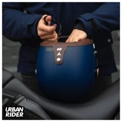 ByCity Roadster II Helmet - Matt Blue -Ride Style Shop bycity roadster ii helmet matt blue 5