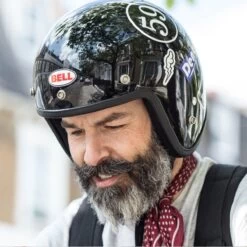 Bell Custom 500 Helmet - Gloss Black 5 Bell Custom 500 Helmet - Gloss Black -Ride Style Shop c500gb1