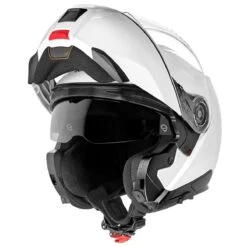 Schuberth C5 Modular Helmet - Gloss White -Ride Style Shop c5glosswhite1
