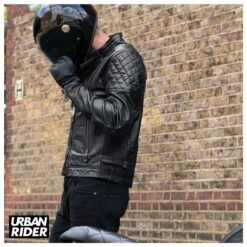 Roland Sands Design Clash Leather Jacket - Black -Ride Style Shop clashblk2