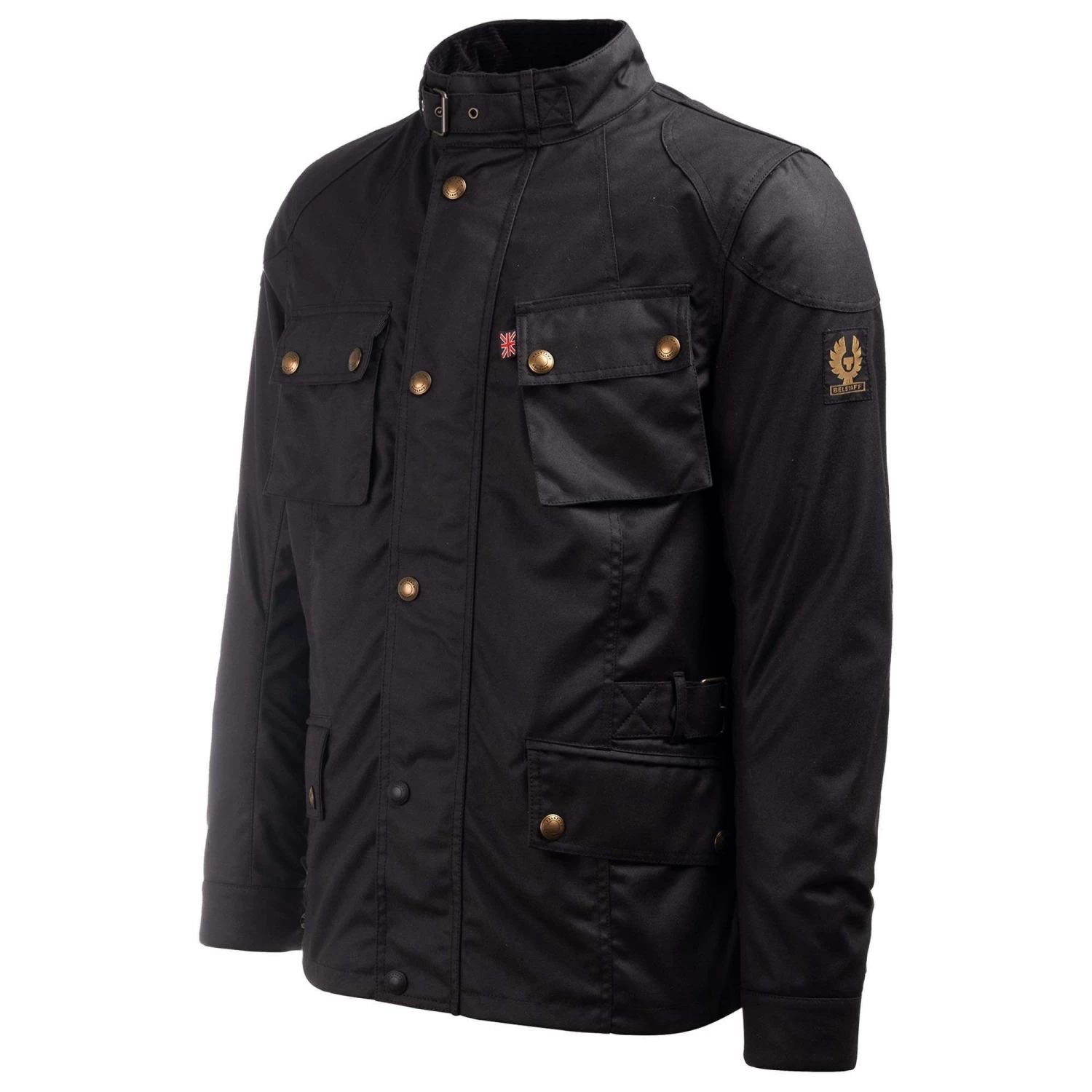 Belstaff Crosby 8oz Wax Cotton Jacket - Black 4 Belstaff Crosby 8oz Wax Cotton Jacket - Black - Image 4