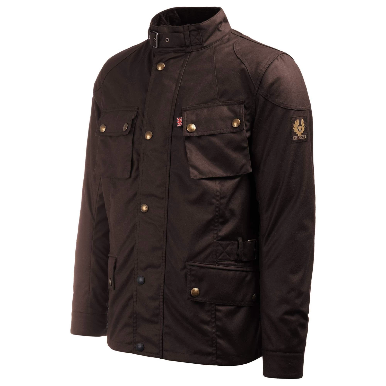 Belstaff Crosby 8oz Wax Cotton Jacket-Mahogany 4 Belstaff Crosby 8oz Wax Cotton Jacket-Mahogany - Image 4