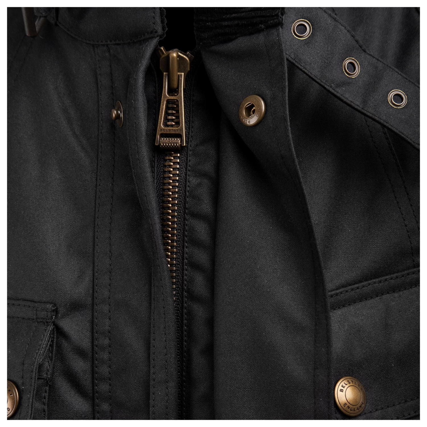 Belstaff Crosby 8oz Wax Cotton Jacket - Black 6 Belstaff Crosby 8oz Wax Cotton Jacket - Black - Image 6
