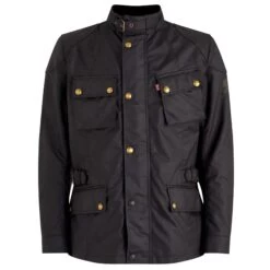 Belstaff Crosby 8oz Wax Cotton Jacket - Black