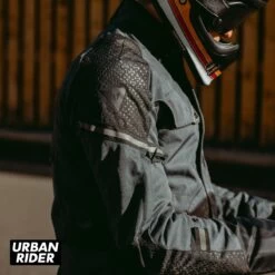 Dainese Ladakh 3L Jacket - Iron Grey / Black -Ride Style Shop dainese ladakh 3l jacket iron grey black shoulder detail