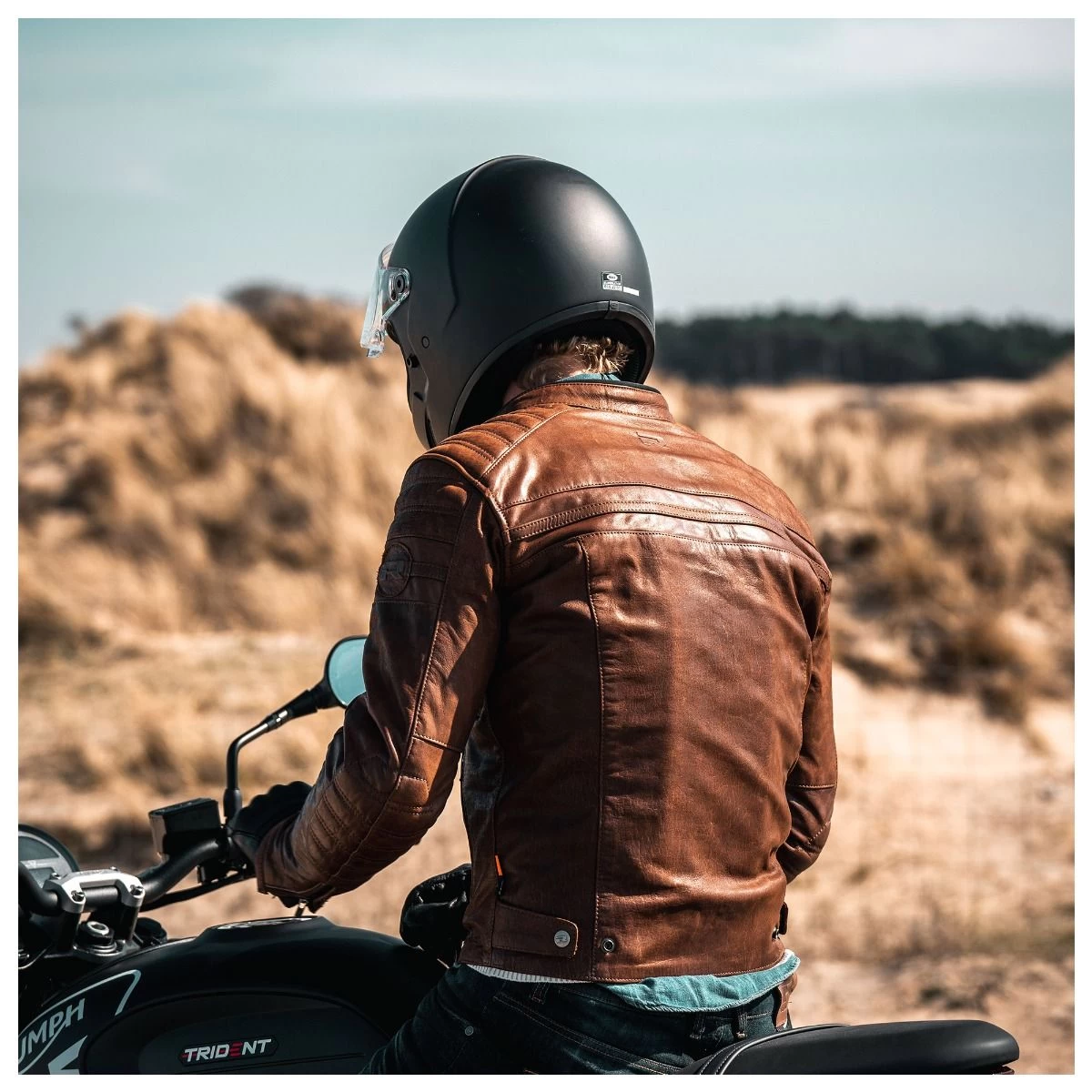 Richa Daytona 2 Leather Jacket - Brown 18 Richa Daytona 2 Leather Jacket - Brown - Image 18