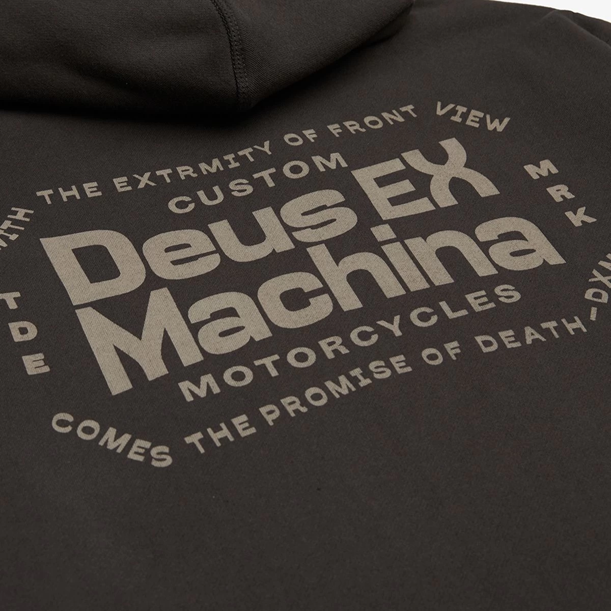 DEUS EX MACHINA EXTREMITY HOODIE - ANTHRACITE 9 DEUS EX MACHINA EXTREMITY HOODIE - ANTHRACITE - Image 9