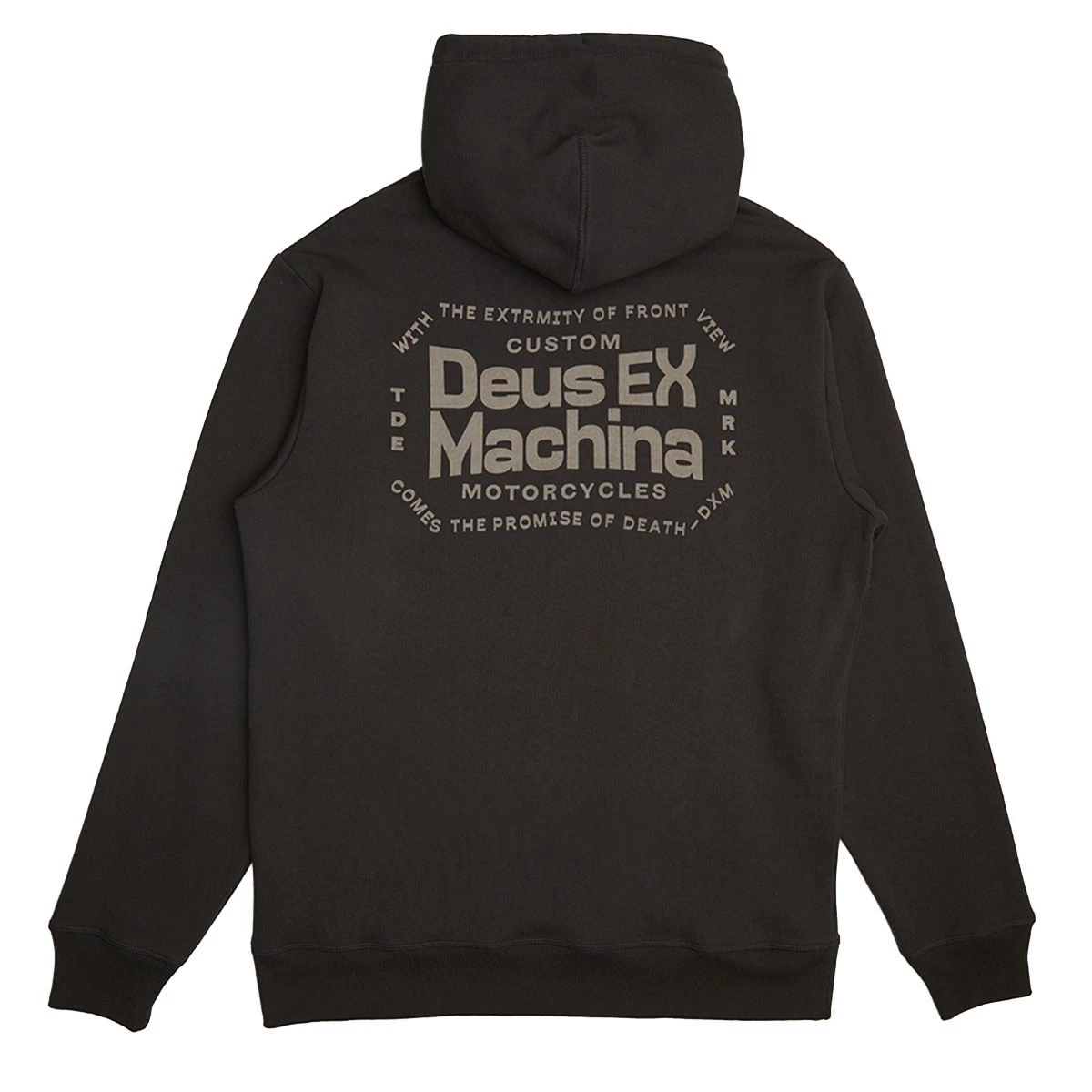 DEUS EX MACHINA EXTREMITY HOODIE - ANTHRACITE 2 DEUS EX MACHINA EXTREMITY HOODIE - ANTHRACITE - Image 2