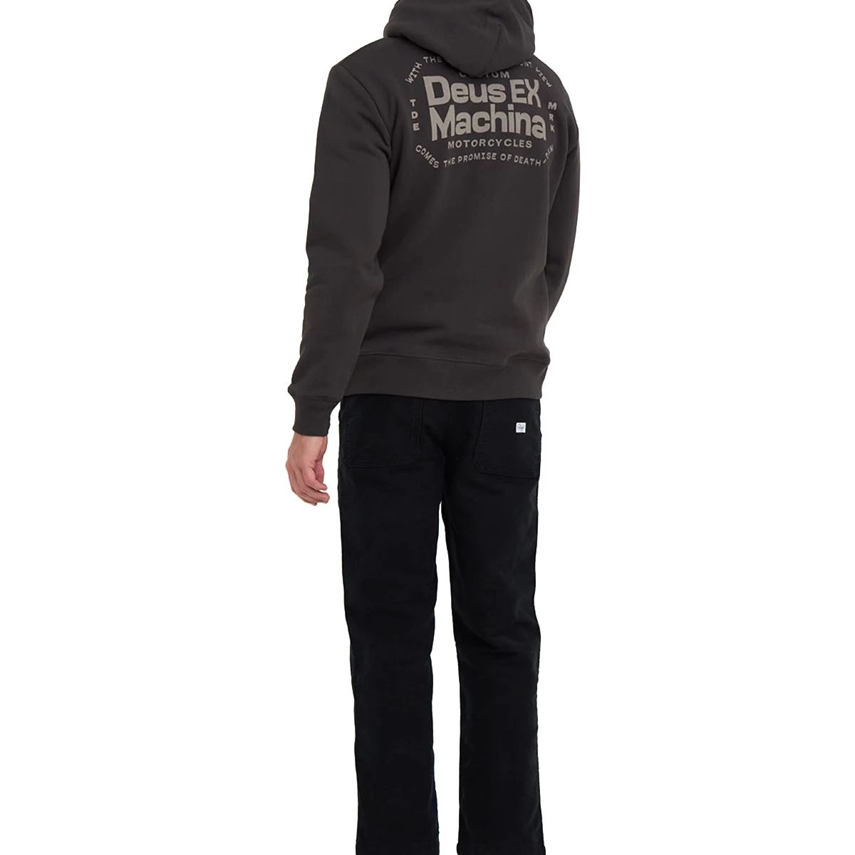 DEUS EX MACHINA EXTREMITY HOODIE - ANTHRACITE 6 DEUS EX MACHINA EXTREMITY HOODIE - ANTHRACITE - Image 6