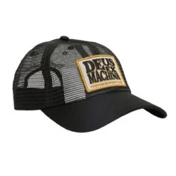 DEUS EX MACHINA MILLER TRUCKER CAP - BLACK