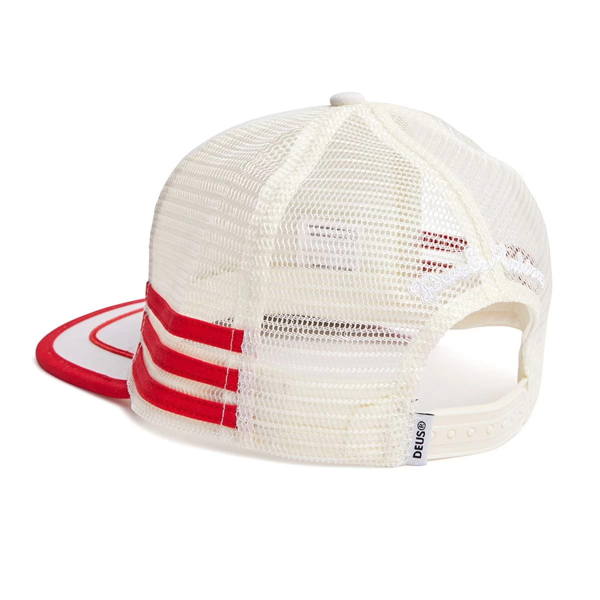 DEUS EX MACHINA SLIPSTREAM TRUCKER CAP - VINTAGE WHITE 2 DEUS EX MACHINA SLIPSTREAM TRUCKER CAP - VINTAGE WHITE - Image 2