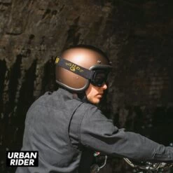 DMD Vintage Helmet - Caffe 17 DMD Vintage Helmet - Caffe -Ride Style Shop dmd vintage helmet caffe 08