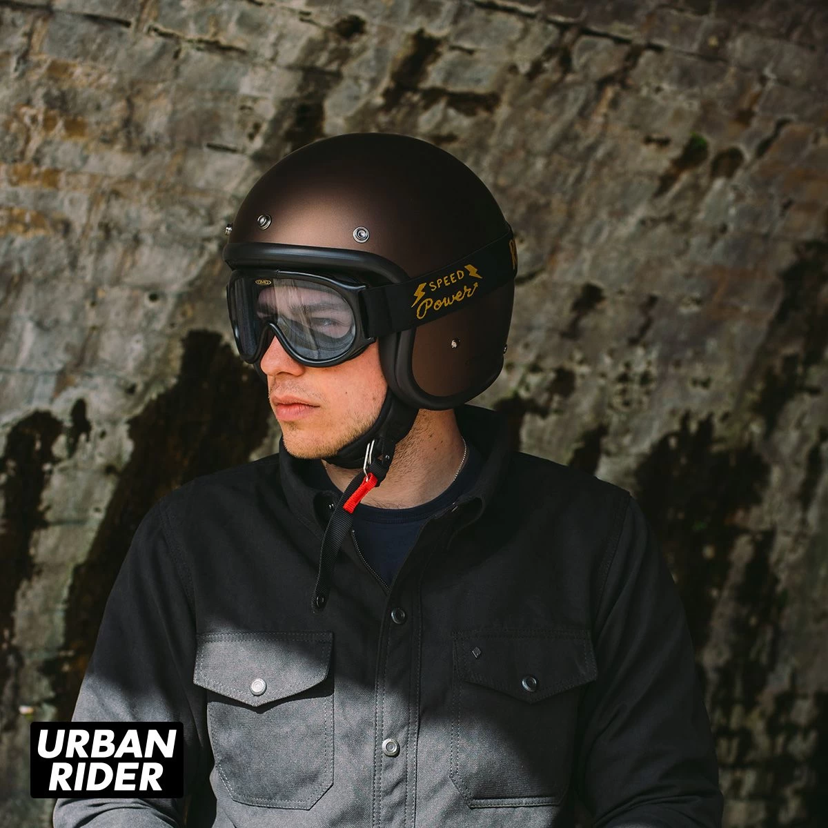 DMD Vintage Helmet - Caffe 11 DMD Vintage Helmet - Caffe - Image 11