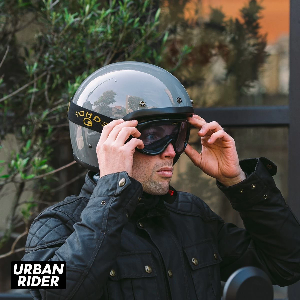 DMD Vintage Helmet - Crayon Grey 7 DMD Vintage Helmet - Crayon Grey - Image 7