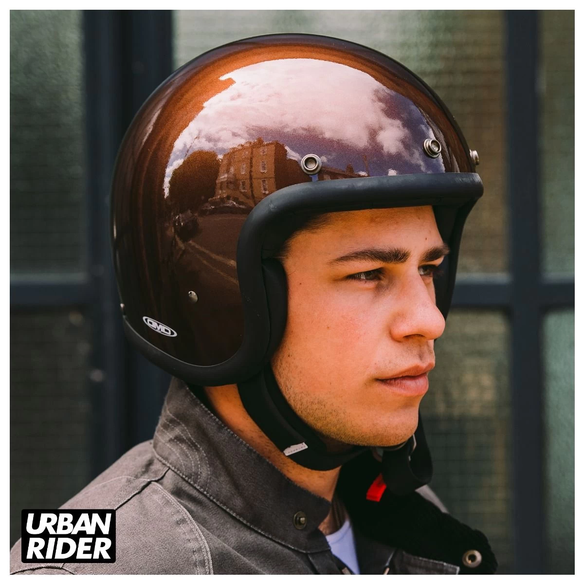 DMD Vintage Helmet - Gloss Brown 4 DMD Vintage Helmet - Gloss Brown - Image 4