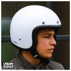 DMD Vintage Helmet - Gloss White -Ride Style Shop dmd vintage helmet gloss white 3