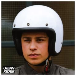 DMD Vintage Helmet - Gloss White -Ride Style Shop dmd vintage helmet gloss white 4