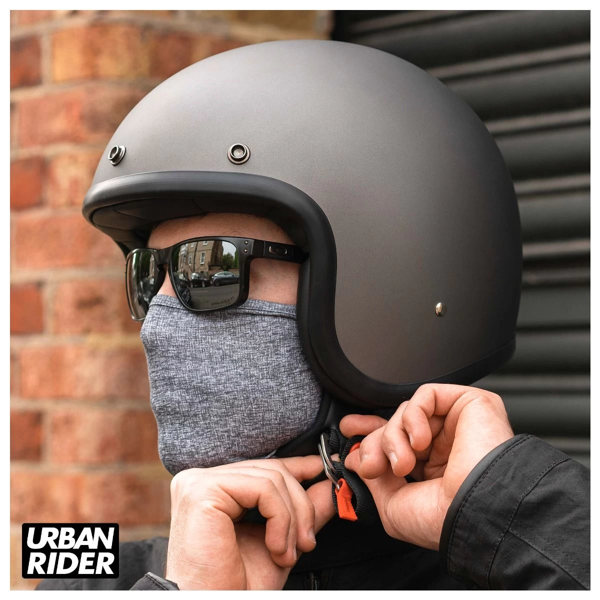 DMD Vintage Helmet - Matt Grey 5 DMD Vintage Helmet - Matt Grey - Image 5