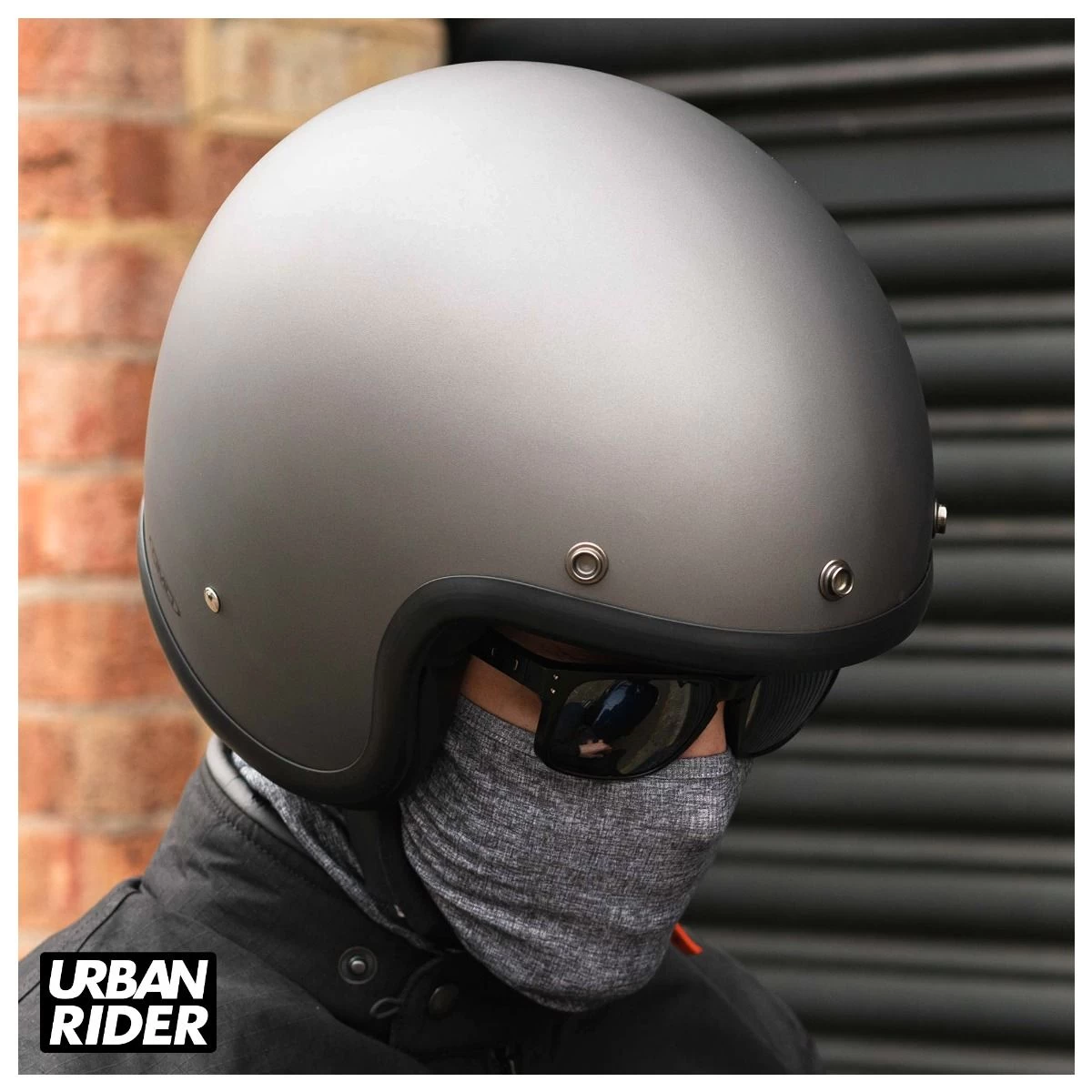 DMD Vintage Helmet - Matt Grey 6 DMD Vintage Helmet - Matt Grey - Image 6