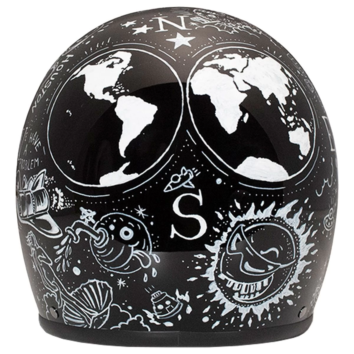 DMD Vintage Helmet - Weird 4 DMD Vintage Helmet - Weird - Image 4