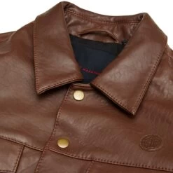 Deus Ex Machina Wildfire Leather Jacket - Brown -Ride Style Shop dmf226389 3 1