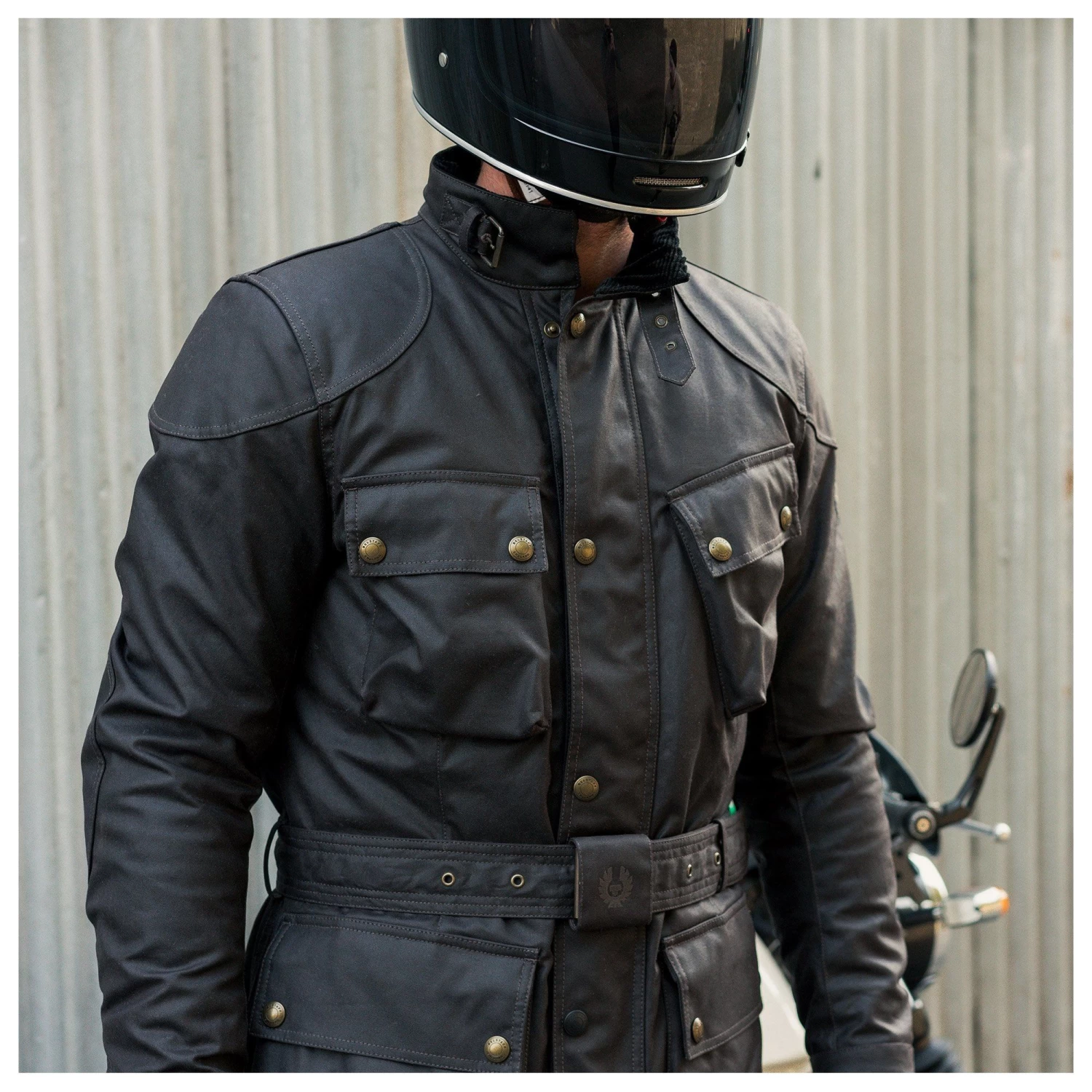 Belstaff Trialmaster Pro Wax Jacket - Black 6 Belstaff Trialmaster Pro Wax Jacket - Black - Image 6