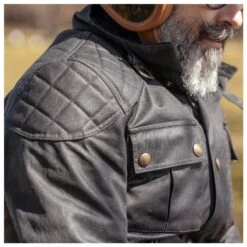 Belstaff Brooklands Pro Wax Jacket - Black -Ride Style Shop dsc01414 edit