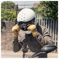 GOLDTOP VICEROY GLOVES - WAXED TAN 11 GOLDTOP VICEROY GLOVES - WAXED TAN -Ride Style Shop dsc01558 2