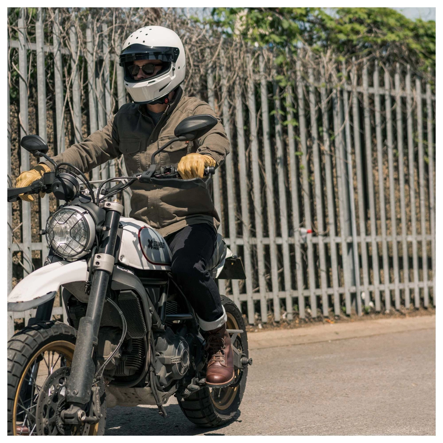 JOHN DOE XTM MOTOSHIRT - OLIVE 10 JOHN DOE XTM MOTOSHIRT - OLIVE - Image 10