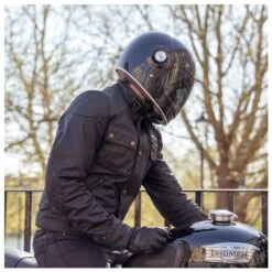 Belstaff Brooklands Pro Wax Jacket - Black -Ride Style Shop dsc02896 edit