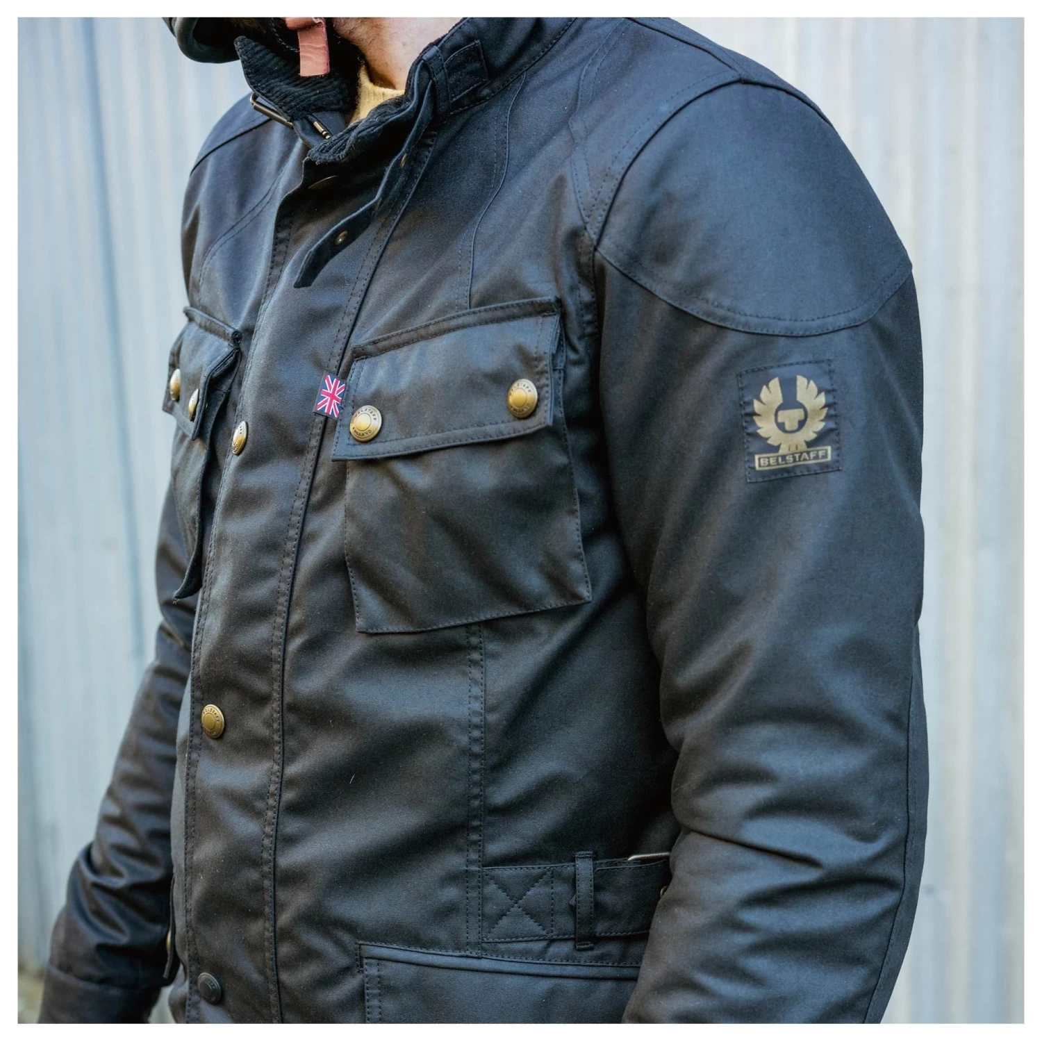 Belstaff Crosby 8oz Wax Cotton Jacket - Black 7 Belstaff Crosby 8oz Wax Cotton Jacket - Black - Image 7