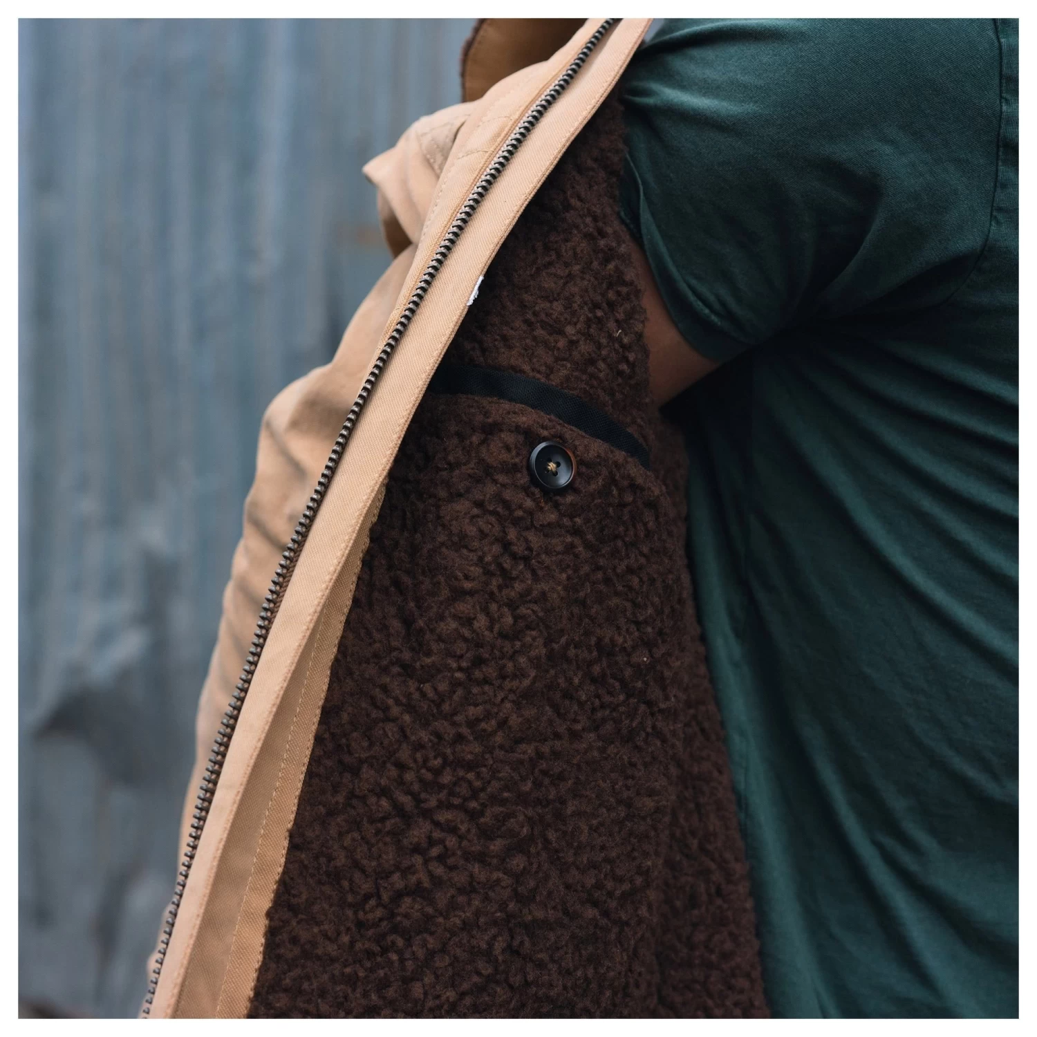 Resurgence N1 Deck Jacket-Sand 12 Resurgence N1 Deck Jacket-Sand - Image 12